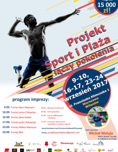 Turniej Junior Chłopców - Projekt Sport i Plaża łączy pokolenia